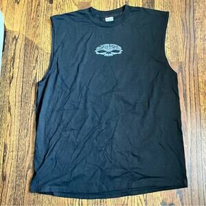 Vintage Skull Bone Muscle Tee 2005 Men's 2XL Tank Top Y2K Emo Grunge Skater